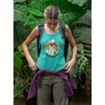 thumbnail image 2 of Got A Probllama? Racerback Tank Women -Smartprints Designs, Female Large, 2 of 4