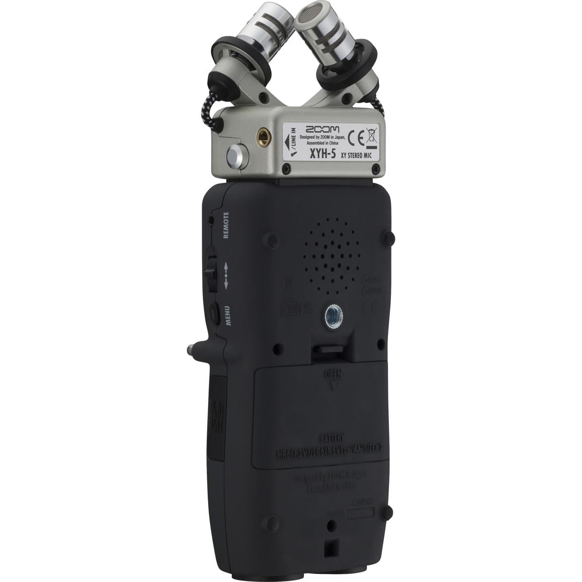Zoom ZH5 Recorder with Interchangeable Microphone System - Bundle With Zoom Accessory Pack for H5
