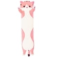 thumbnail image 1 of 90cm Peluche Largo Gato, Almohada Suave Gato De Animales,Muñecas De Peluche Abrazando,Encantadora Almohada Juguetes, Almohada Larga para Dormir,Cojines Peluche,Juguete Regalo para Novia, 1 of 2