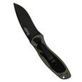 thumbnail image 3 of Kershaw Blur Olive and Black Pocket Knife, 3.4" Blade with Assisted Opening, 3 of 8