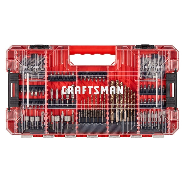 Juego de brocas y taladros CRAFTSMAN CMAF140SET 140 piezas