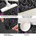 thumbnail image 3 of Halloween Spider Web with Purple Icons Kitchen Rug Mat,Kitchen Runner Rugs Non Skid Washable,Decorative Kitchen Floor Mats for Kitchen,Sink,Laundry,17"X47", 3 of 5