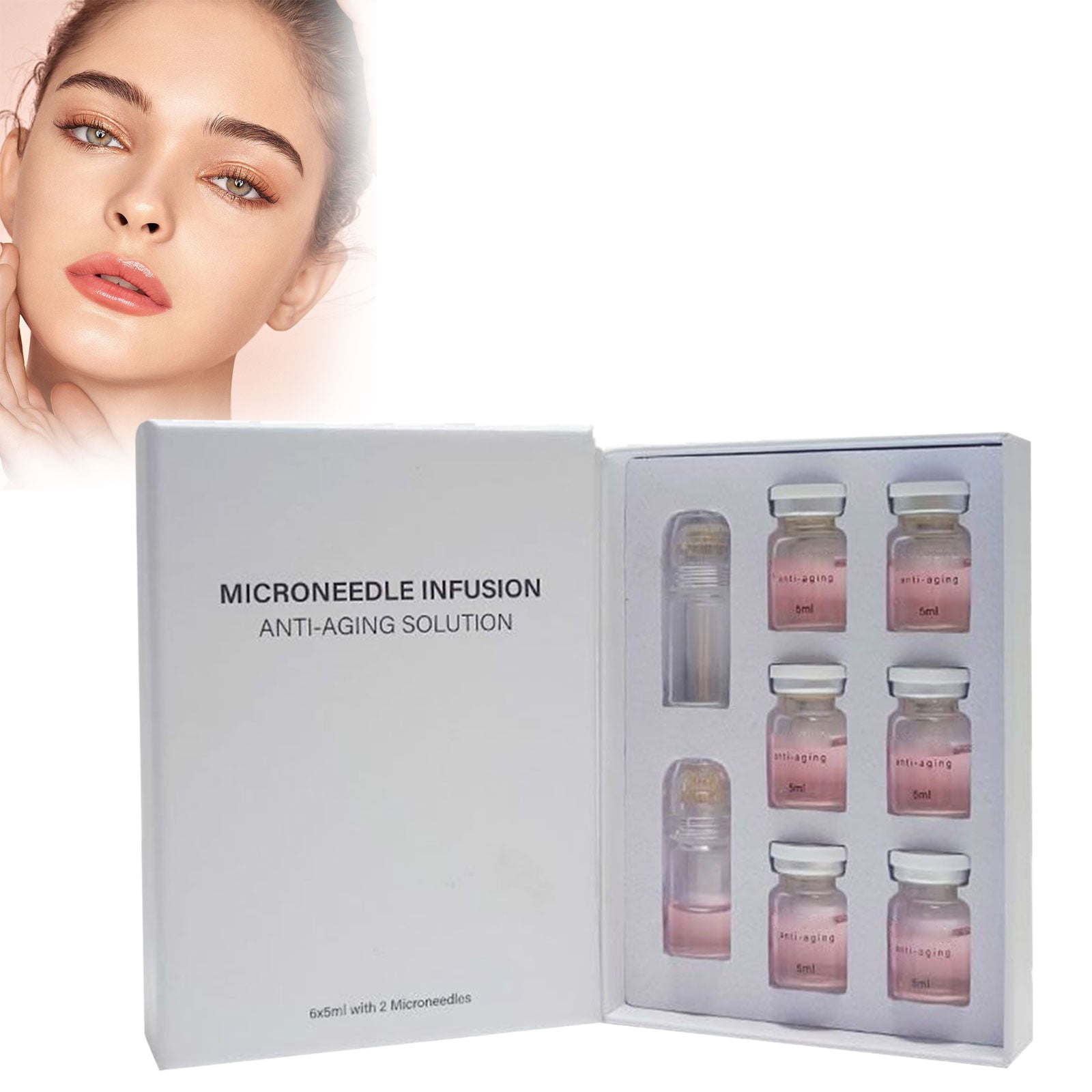 Seranova Micro Infusion Microneedling Kit Smooth Serum Face Skin