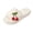 White, variant on KEVCHE Womens Fuzzy Slippers , Warm Plush Interior with Non-Slip Tread , Indoor Outdoor House Shoes
