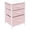 Pink, variant on Sorbus 3-Drawer Nightstand Storage Chest, Steel Frame, Wood Top, Pink