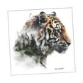 thumbnail image 4 of Calcomanía de pared tigre BLESIY decoración de baño 29cm x 29cm, 4 of 8
