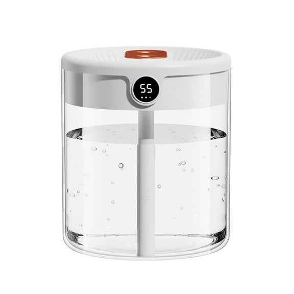 RAPOBRIX USB Humidifier with Humidity Display - Quiet Cool Mist for Bedroom/Office/Plants Easy Clean Home Gadgets