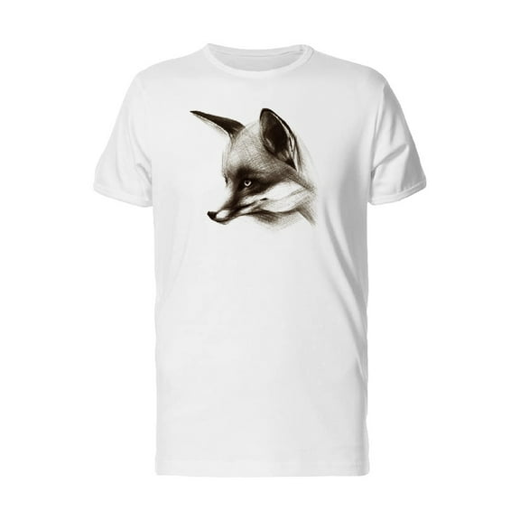 Sideview Fox Drawing Tee Men's -Image by Shutterstock