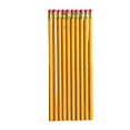 thumbnail image 1 of Yellow Hexagonal Wooden Pencils With Eraser For Elementary Students(10 PCS), 1 of 6