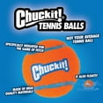 thumbnail image 3 of Chuckit! Tennis Ball Fetch Dog Toy, Large 3" for Large Dogs 60 to 100 lb, Pack of 1, Orange, 3 of 11