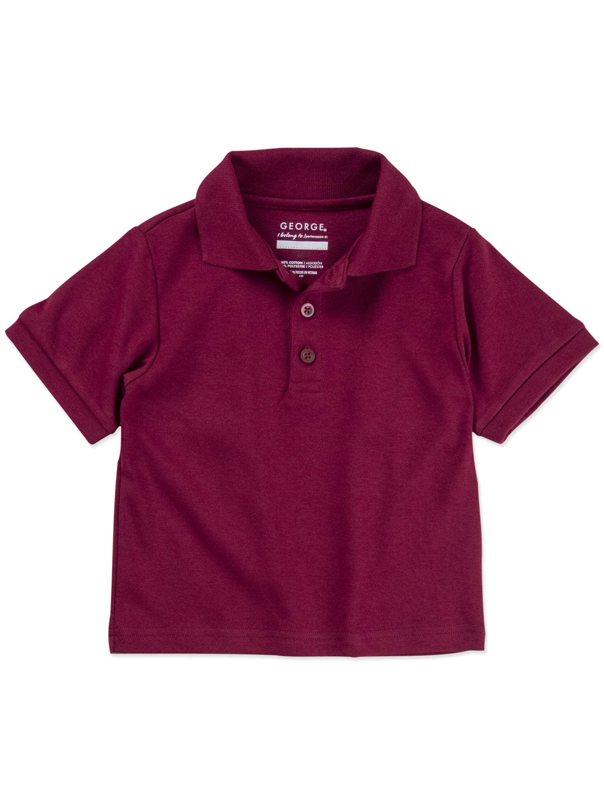 toddler girl purple polo shirt