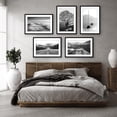 thumbnail image 5 of Americanflat 18x26 Poster Frame with Polished Plexiglass - Set of 5 - Use as 14x22 Frame with Mat or Display 18x26 Photo Without Mat - Galleria Collection - Picture Frames for Wall Display - Black, 5 of 7