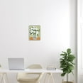 thumbnail image 5 of Stupell Industries White Hydrangea Flower Bouquet Vase Still Life Painting Gray Framed Art Print Wall Art, Design by Annie Warren, 5 of 5