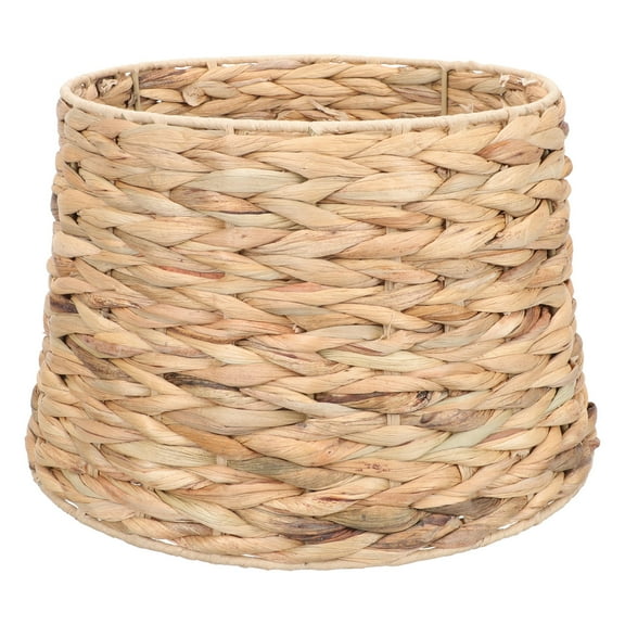 NIYANGLE Hand Woven Rattan Lampshade Light Brown 1Pcs 11.6x10in