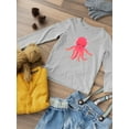 thumbnail image 3 of Lovely Octopus Long Sleeve Toddler -Image by Shutterstock,  4 Toddler, 3 of 4