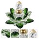 thumbnail image 4 of 1pc delicado de loto modelo de perfume de perfume de cristal de cristal botella de perfume verde, 4 of 7