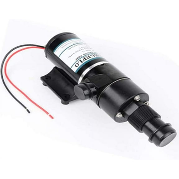 RV Waste Pump, Quick Release RV Macerator Pump 12V for RV Marine Trailer Toilet Sewer Self Priming