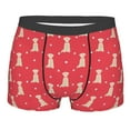 thumbnail image 5 of Uemuo Labrador Retriever Dog Pattern Men's Boxer Briefs,Trunk Anti-Chafing,Comfortable, Durable, and Stylish Underwear-Medium, 5 of 9