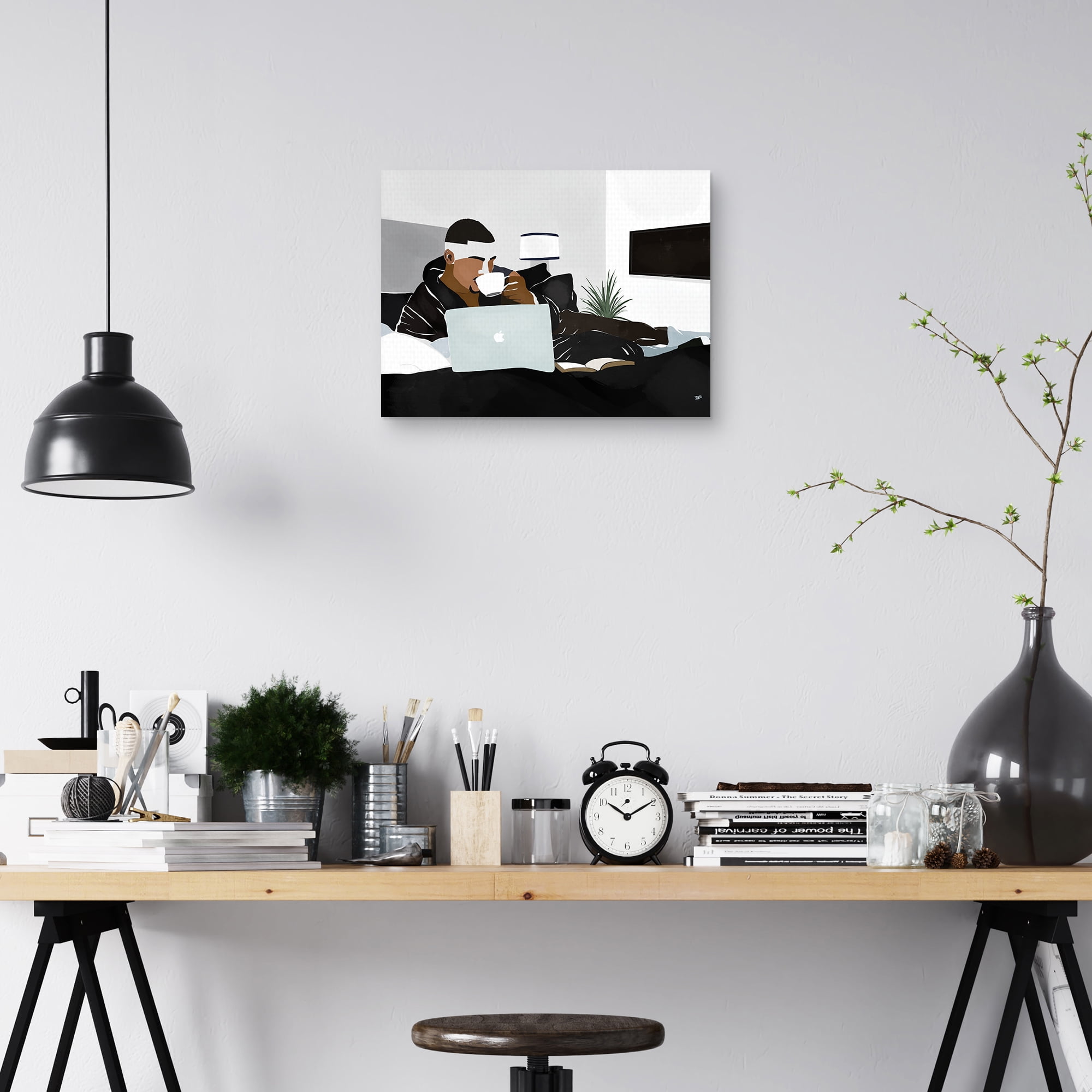 Relax by Bria Nicole Canvas Art Print