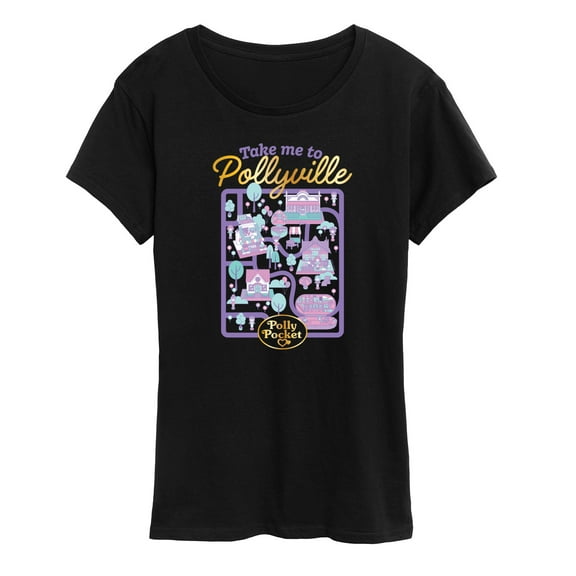 Polly Pocket - Take Me To Pollyville - Women's Short Sleeve Graphic Tee