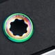 thumbnail image 5 of Tornillos para brazo de manivela, cubierta de manivela de aleación de aluminio duradera, juego de bielas Colorido RT122, 5 of 9