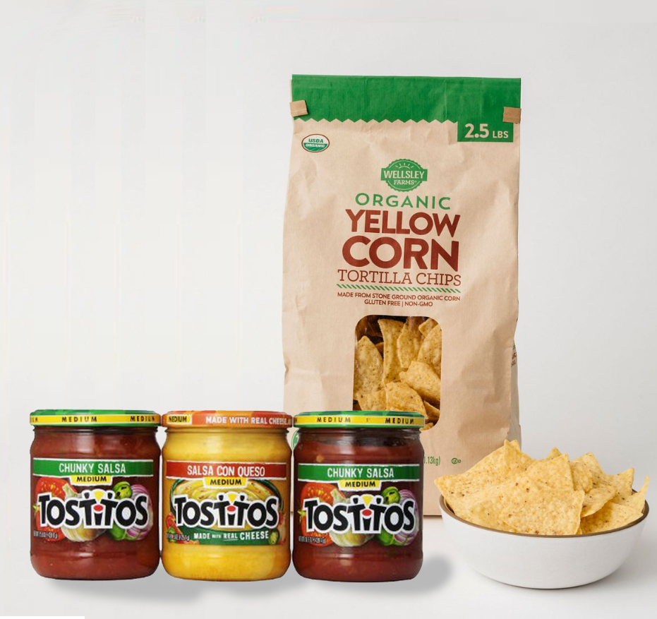Organic Chips & Dip Pack