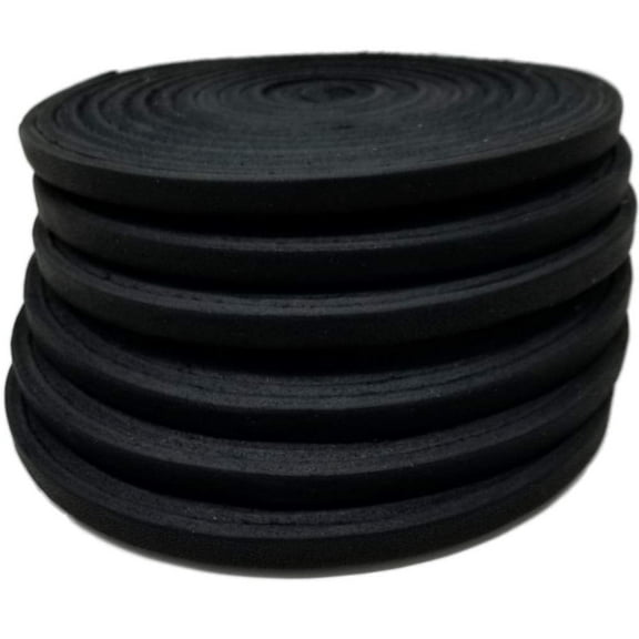 TOFL Baseball Glove Leather Repair Laces Baseball Mitts Black 6 Pack 72in x 3/16in