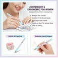thumbnail image 5 of Automatic Refillable Wax Pen, 2026 Upgraded Refillable Diamond Art Wax Pen, 6Pcs Wax Included, Fine Point Diamond Art Accessories, 5 of 7