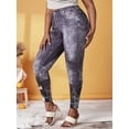 thumbnail image 2 of Rosegal Women's Plus Size Spider Web Print 3D Denim Halloween Jeggings, 2 of 5