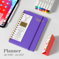 thumbnail image 3 of 2026-2027 Planner - Academic Weekly & Monthly Planner 2026-2027 with Monthly Tabs, 5.6" x 8.2", Jan. 2026 - Jun. 2027, Flexible Cover, Wirebound Month Label, 3 of 8