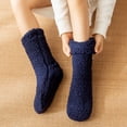 thumbnail image 4 of ievspot 1 Pair Women Winter Socks Mid-tube Thick Thermal Insulation Home Bedroom Wear Floor Socks Knitted Daily Wear Sport Socks, 4 of 8
