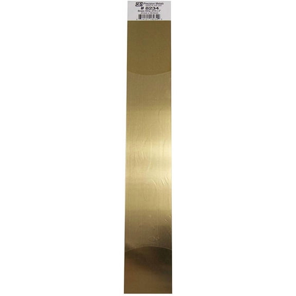 K&S Strips 0.016 X 2" X 12" Brass Carded