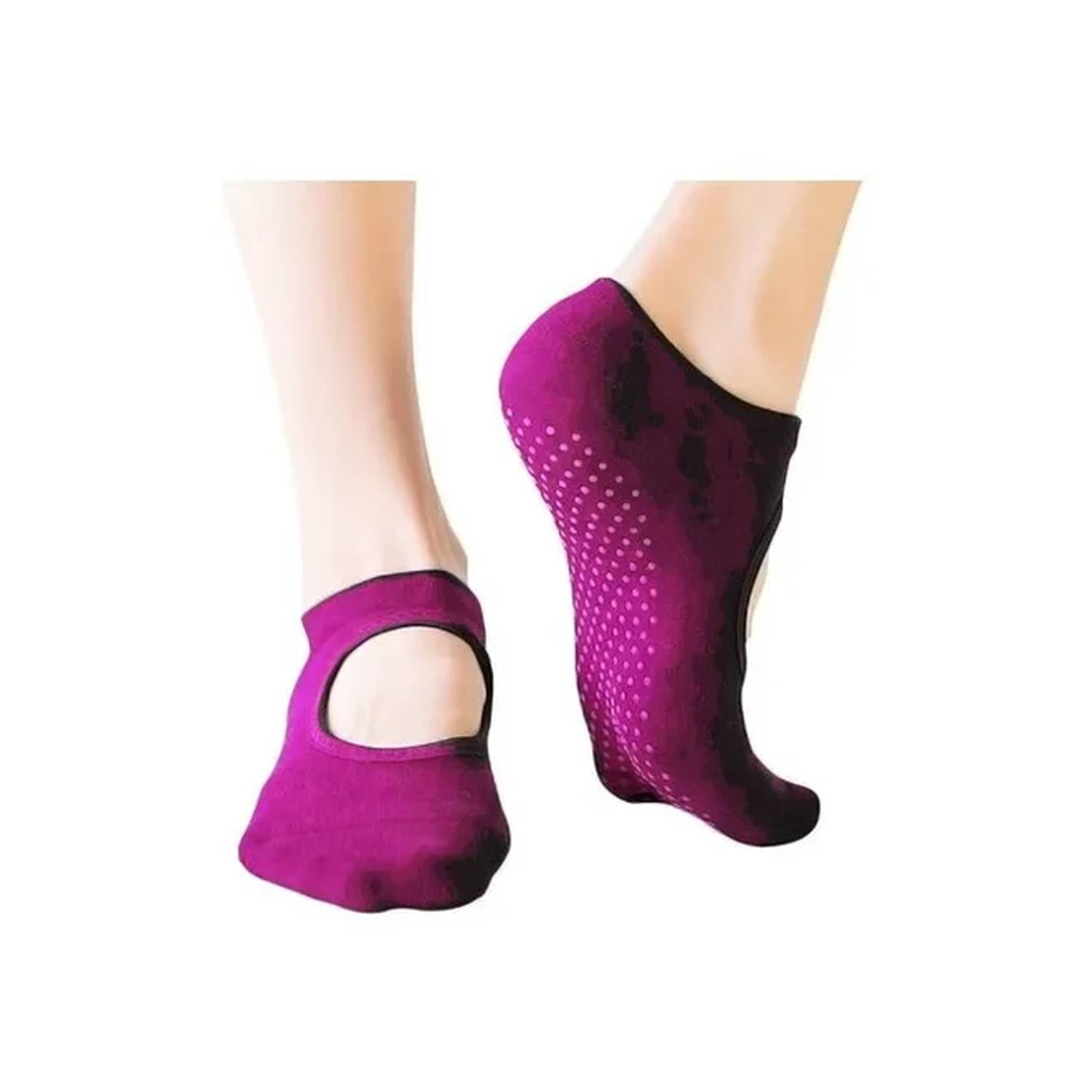 Calcetines Yoga Antideslizantes Pilates Transpirables F