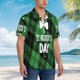 thumbnail image 3 of Fotbe St Patrick's day Camisa Hawaiana para Hombre Unisex – Camisa Casual de Verano con Botones de Manga Corta de Algodón y Lino,Large, 3 of 7