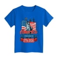 thumbnail image 4 of Staki 4th of July Shirts for Girls Girls 4th of July Shirts American Flag Tees Kids Patriotic Independence Day Memorial Day Tops 2T,3T,4T(Blue,13-14 Years), 4 of 5