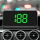 thumbnail image 4 of Velocímetro Gps Digital Para Coche Coche Digital GPS Speedo Pantalla LED Smart Head Up Display Fuente grande (Verde MPH), 4 of 9