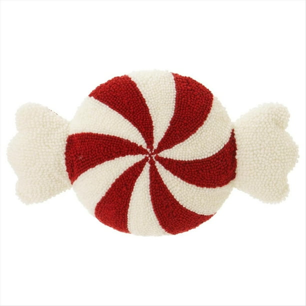 Lindas Almohadas Navideñas, Almohadas Navideñas de Peluche con Forma de Caramelo, Decoraciones Navideñas para el Sofá del Dormitorio en Invierno