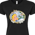 thumbnail image 3 of Disney - Alice In Wonderland - Alice Daisies - Juniors Fitted Graphic T-Shirt, 3 of 5