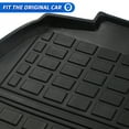 thumbnail image 2 of Fit 2022-2025 Toyota Corolla Cross Cargo Liner for Toyota Corolla Cross 2022 2023 2024 2025 SUV Accessory All Weather Rear Trunk Cover Cargo Tray Floor Mat, Black, 2 of 7