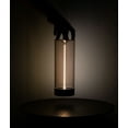 thumbnail image 2 of Auge Light 12.76 in Gray Portable Rechargeable Magnetic Light Dimmable Integrated LED Bedside Lamp with Touch Control, 2 of 7