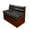 Camouflage American Flag, variant on XYZCANDO 2-Piece Stretch Leopard Tribal Print RV Dinette Booth Seat Covers - Washable Protective Camper Sofa Cushion Covers