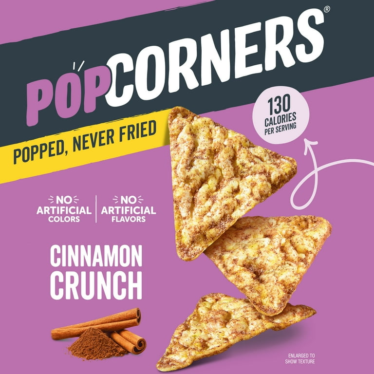 PopCorners Cinnamon Crunch Popped Corn Snacks 20-Pack, 1 Ounce