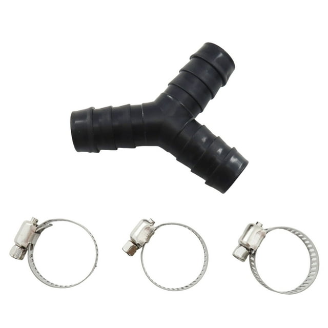 TIELUTT Washing Machine Drain Hose Y Type Reducer Connector for Retractable Guard for Side Strainer Side Strainer Water Guard for Kitchen Liners Fr Stainless Steel