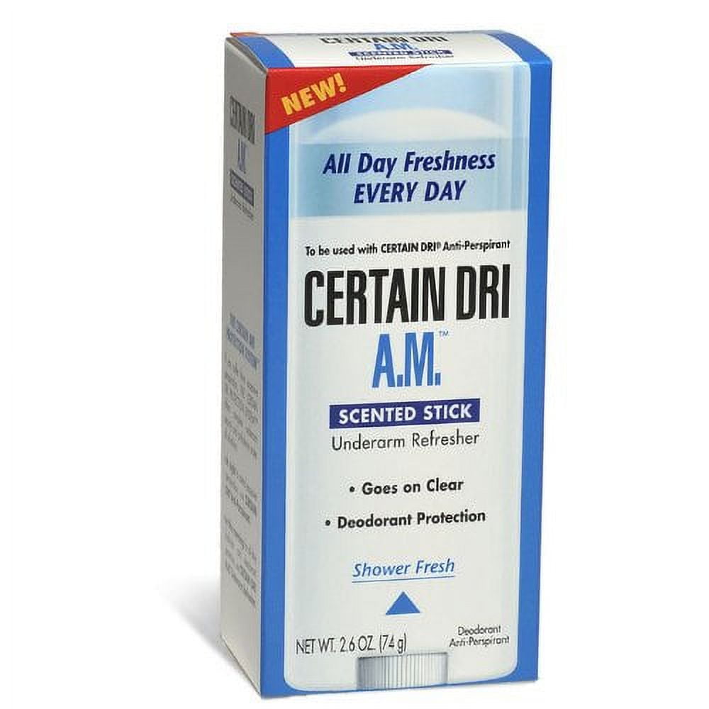 Certain Dri Everyday Strength Clinical Antiperspirant Deodorant, Solid, 2.6 oz