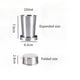thumbnail image 2 of Medidor de copa de vino plegable con llavero retráctil y herramienta de bar plegable 150ml, 2 of 9