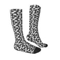thumbnail image 3 of Daiia Sports Socks Tulips Flowers Printed Novelty Crew Socks for Men Women Knee High Socks Cotton Socks Soft & Breathable Support Unisex Socks, 3 of 9