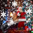 thumbnail image 4 of Christmas Snowfall Projector Lights  LED Snow Snowflake Lighting Projector for Home Room Decor ,Easy to Setup, 4 of 5