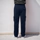 thumbnail image 4 of Pantalones de chándal holgados de felpa para hombre: cintura elástica, secado rápido, bolsillos multiusos; ideales para correr, ir al gimnasio o llevar de forma informal., 4 of 8