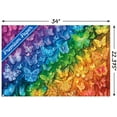 thumbnail image 3 of Brigid Ashwood - Rainbow Butterflies Wall Poster with Pushpins, 22.375" x 34", 3 of 4