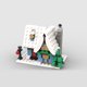 thumbnail image 5 of 357 Pcs MOC Building Blocks Winter Village Cottage Mini Christmas Holiday Creative Small Pellets, A Strategic Gift for Puzzle Solvers, 5 of 5